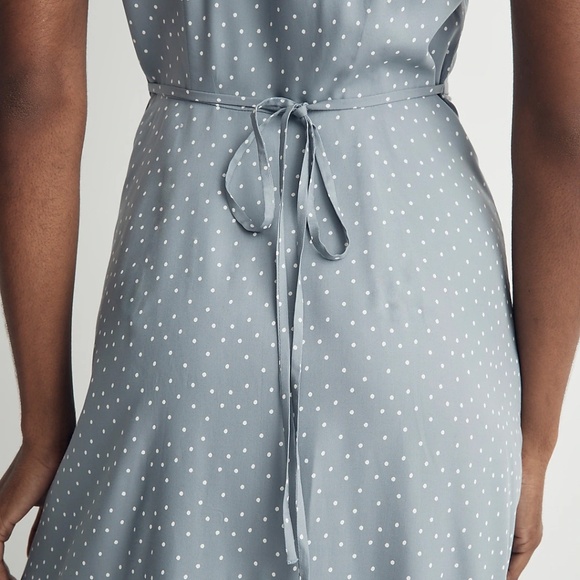 Madewell | Leedra Button-Front Midi Dress in Dot - Picture 7 of 8